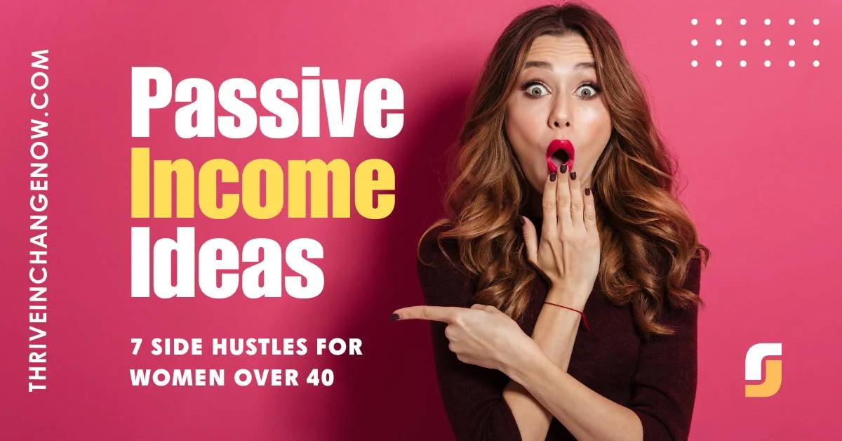 7 side hustles for women over 40
