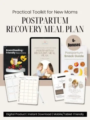 Postpartum Meal Planner Printable